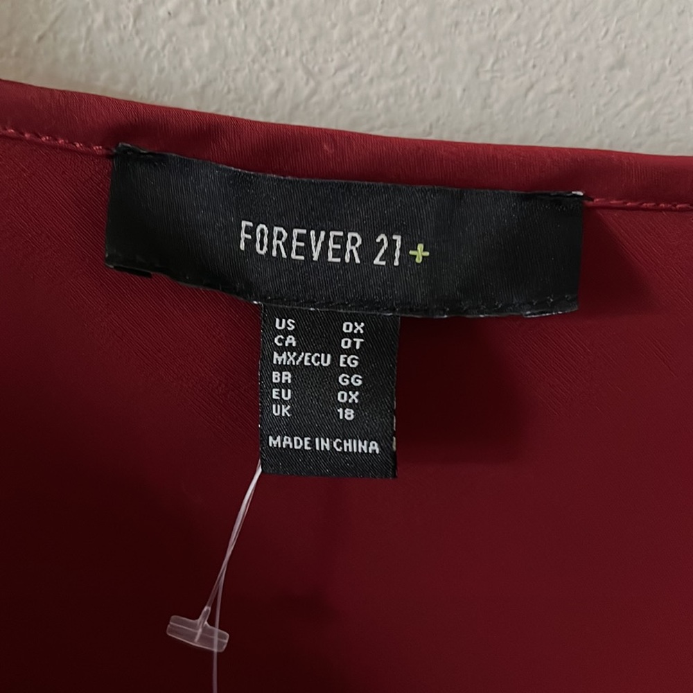Forever 21+ Asymmetrical Top - Picture 7 of 14